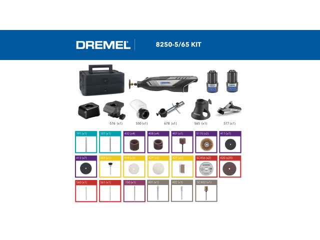 Akumulatorsko večfunkcijsko orodje DREMEL® 8250, F0138250JF